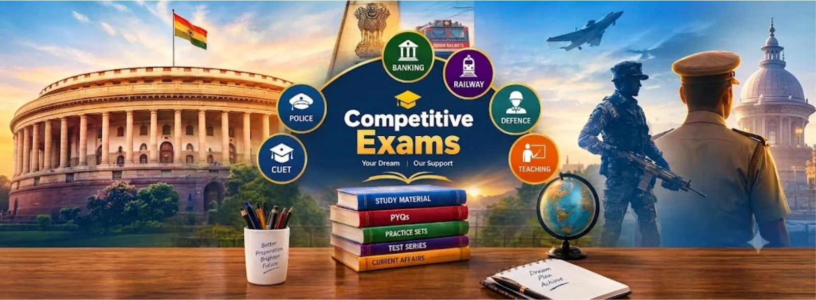 All Competitive Exams Banner