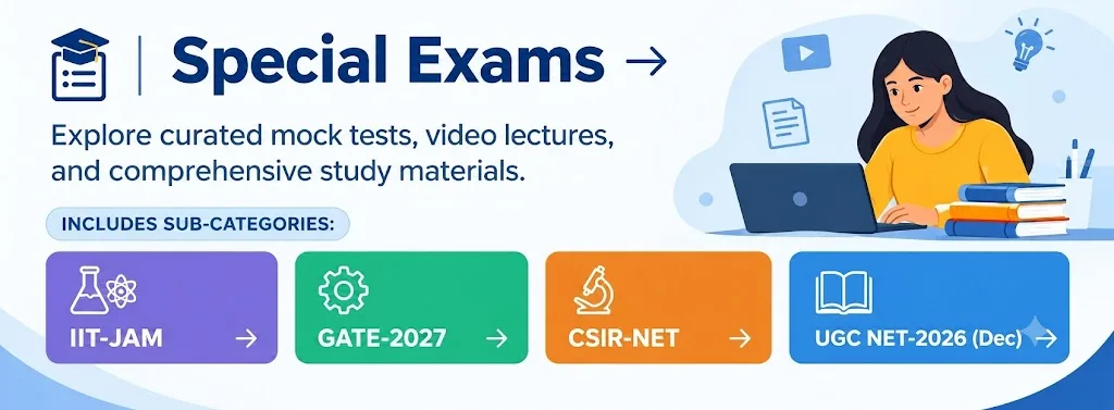 Special Exams Banner